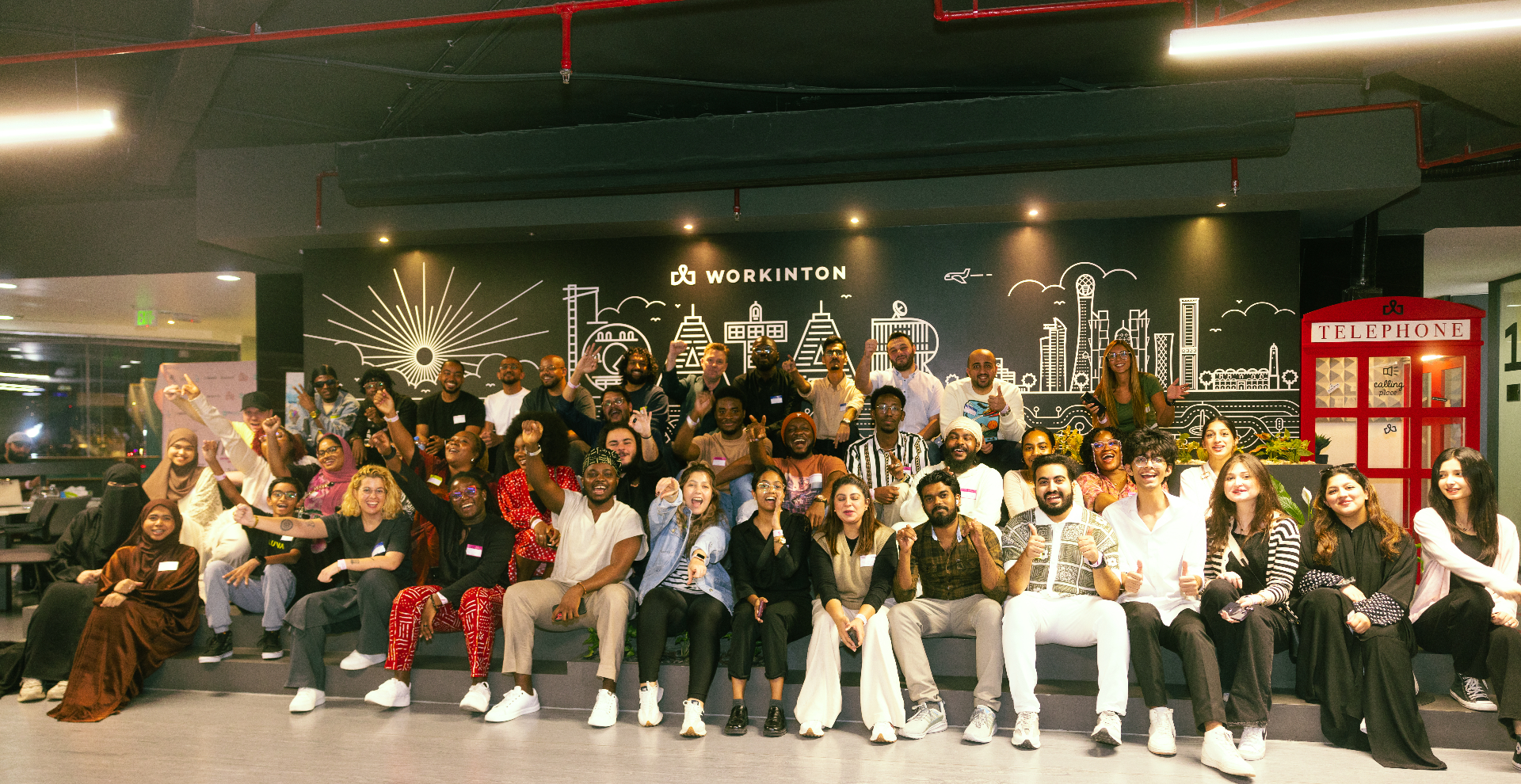 Building a community in Qatar